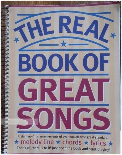keyboard-gitaar-fluit-the-real-book-of-great-songs-202!MOOI!, Gebruikt, Overige genres, Ophalen of Verzenden, Artiest of Componist