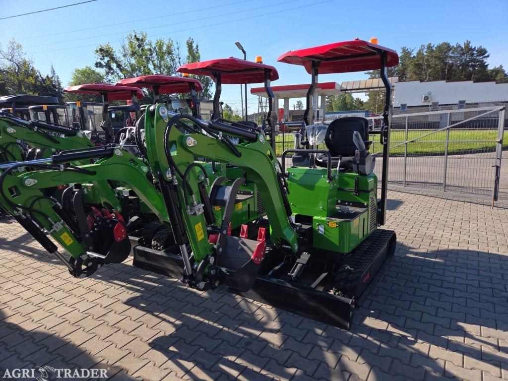 Kingway NX10 Pro Minigraver + Houtgrijper | €6990 NIEUW, Zakelijke goederen, Machines en Bouw | Kranen en Graafmachines, Verzenden
