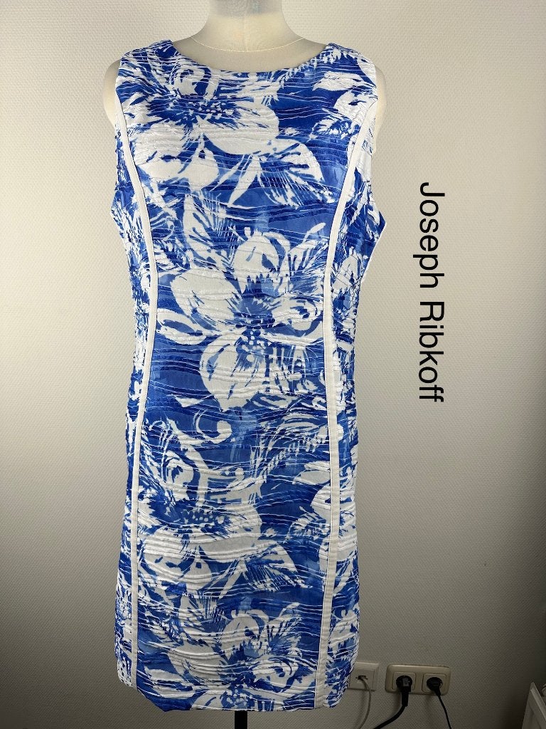 Joseph Ribkoff Jurk  (mt: 44) 17,5/190, Kleding | Dames, Jurken, Zo goed als nieuw, Maat 42/44 (L), Zwart, Knielengte, Ophalen of Verzenden