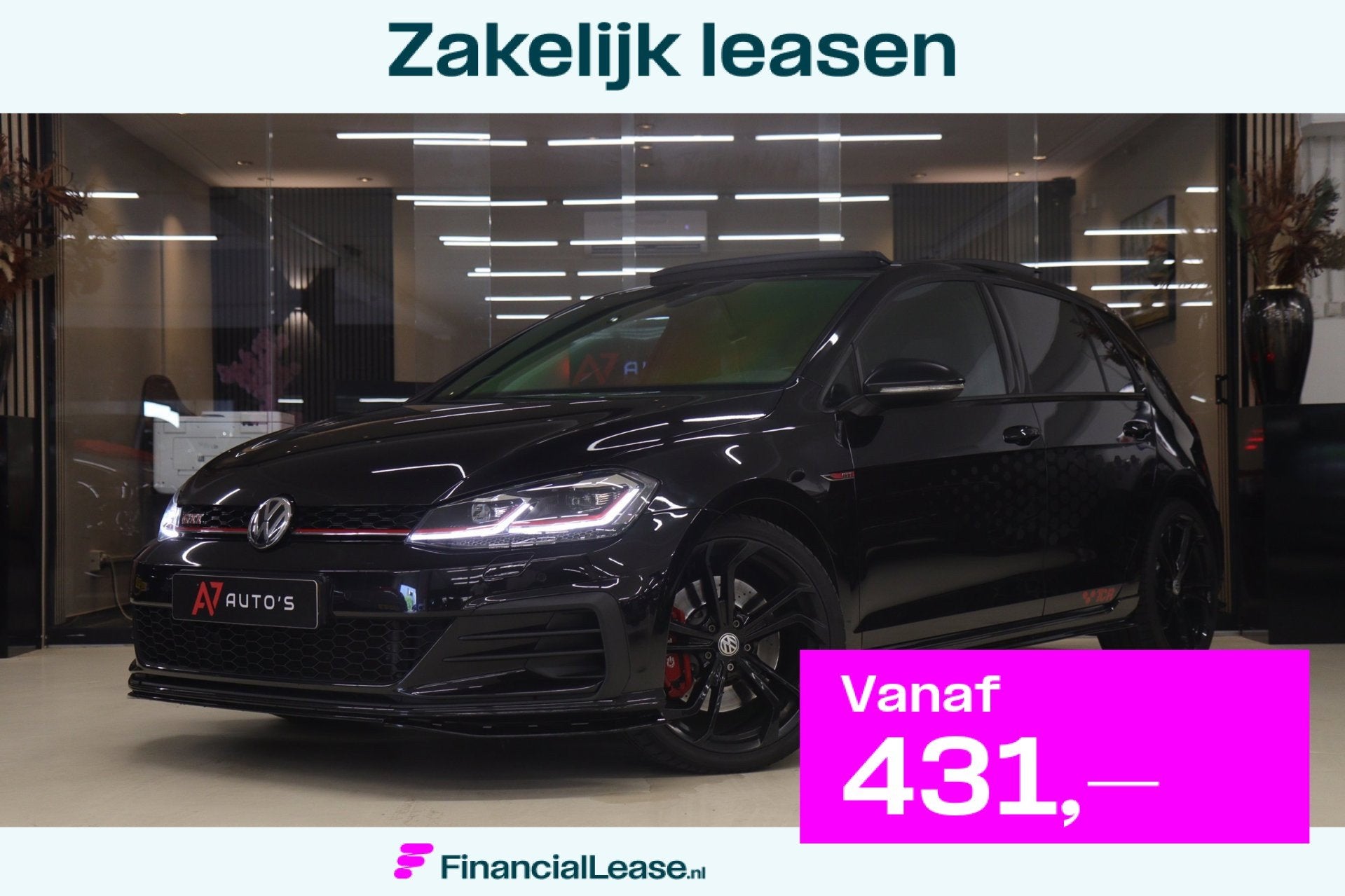 Volkswagen Golf 2.0 TSI GTI TCR /PANO/CARPLAY/CAM/KEYLESS/AC, 1330 kg, Gebruikt, Euro 6, 4 cilinders