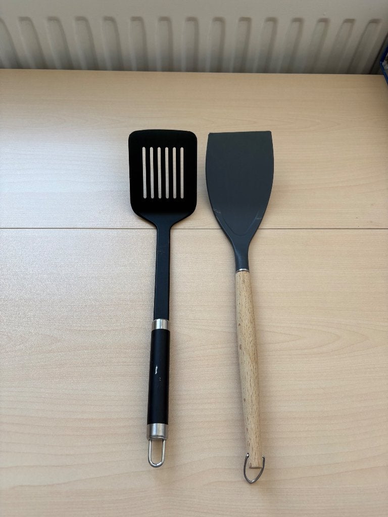 Spatels, Overige typen, Ophalen of Verzenden, Gebruikt, Zwart