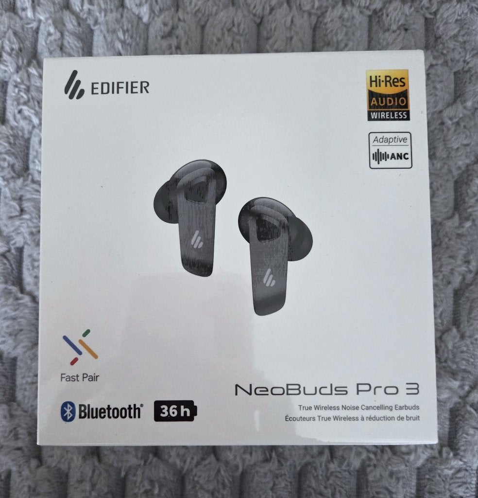 Edifier Neobuds Pro 3 - HiRes Noise Cancelling oortjes, Audio, Tv en Foto, Koptelefoons, In-ear, Nieuw, Draadloos, Zwart