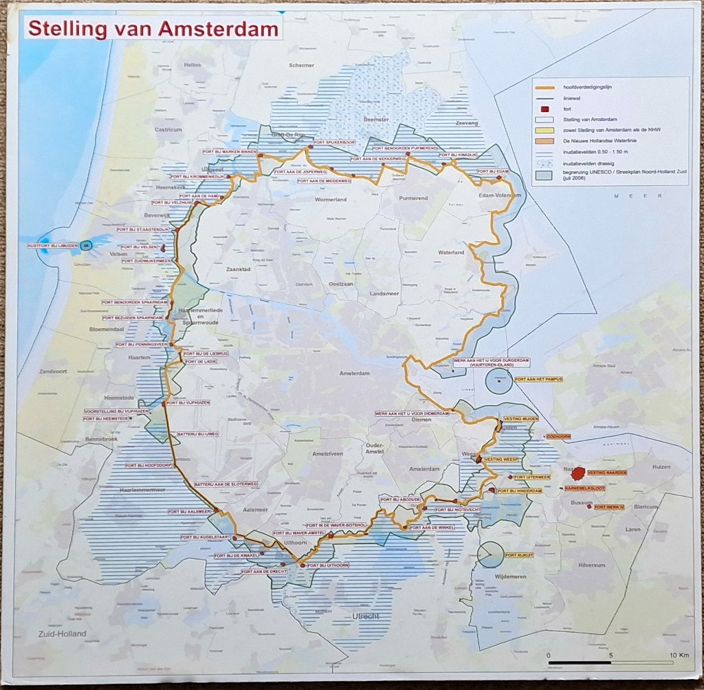 De Stelling van Amsterdam, Ophalen, Geschiedenis