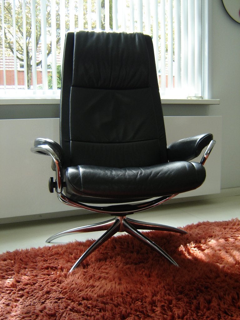 Stressless fauteuil, Huis en Inrichting, Fauteuils, Ophalen, Minder dan 75 cm, Zo goed als nieuw, 75 tot 100 cm