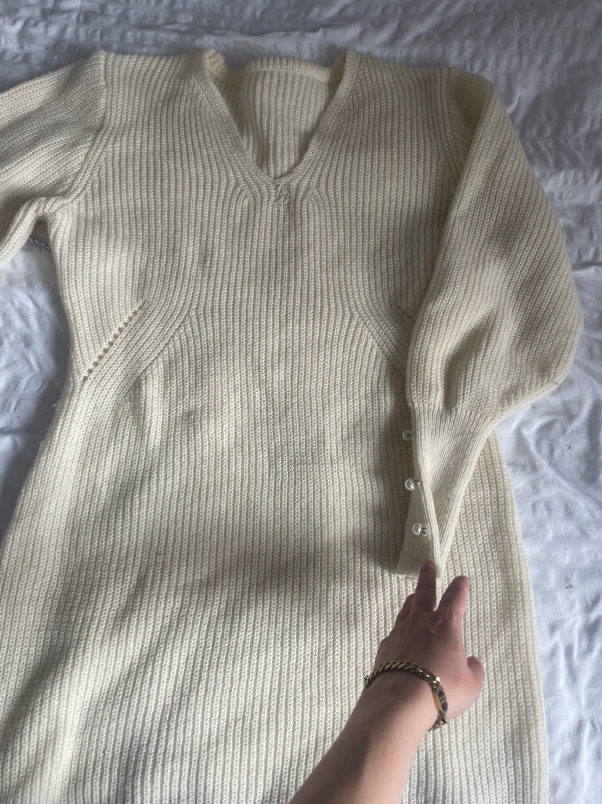 Jurk, Kleding | Dames, Ophalen of Verzenden, Gedragen, Onder de knie