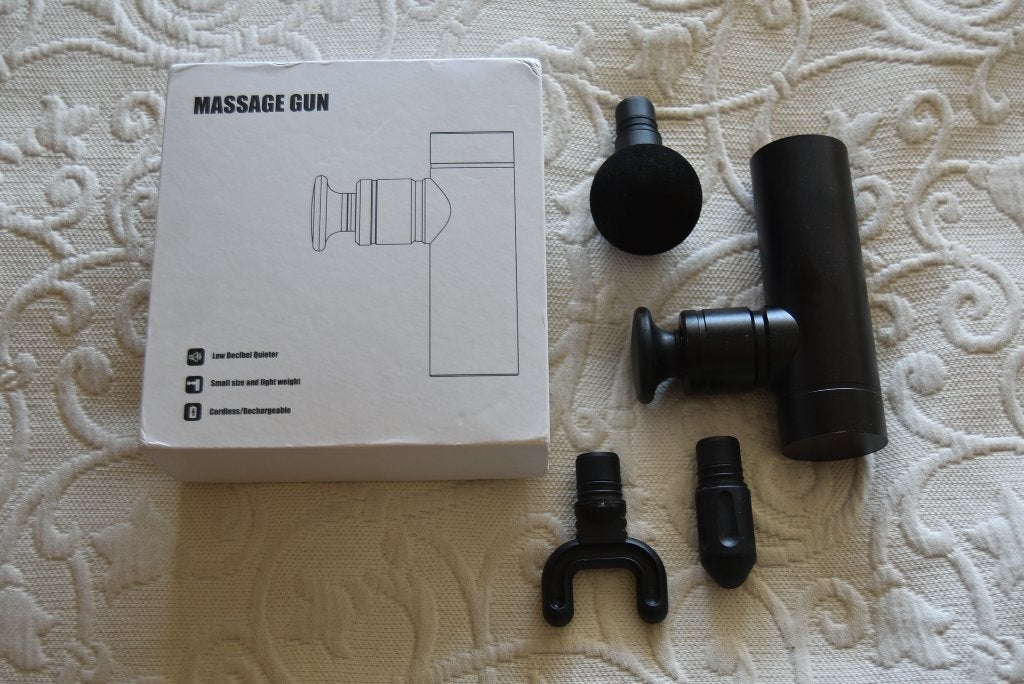 Professionele Massage Gun Met 4 Extra Opzetstukken, Ophalen of Verzenden, Apparaat
