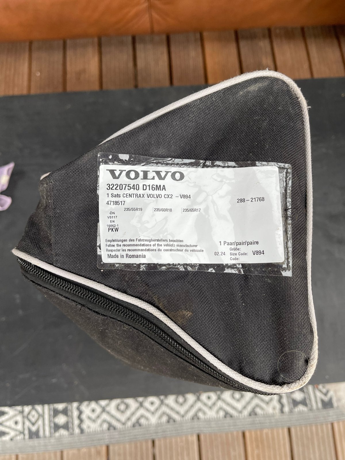 Volvo Centrax sneeuwkettingen (235/55R19, 235/60R18, 235/65R, Auto diversen, Sneeuwkettingen, Ophalen, Zo goed als nieuw