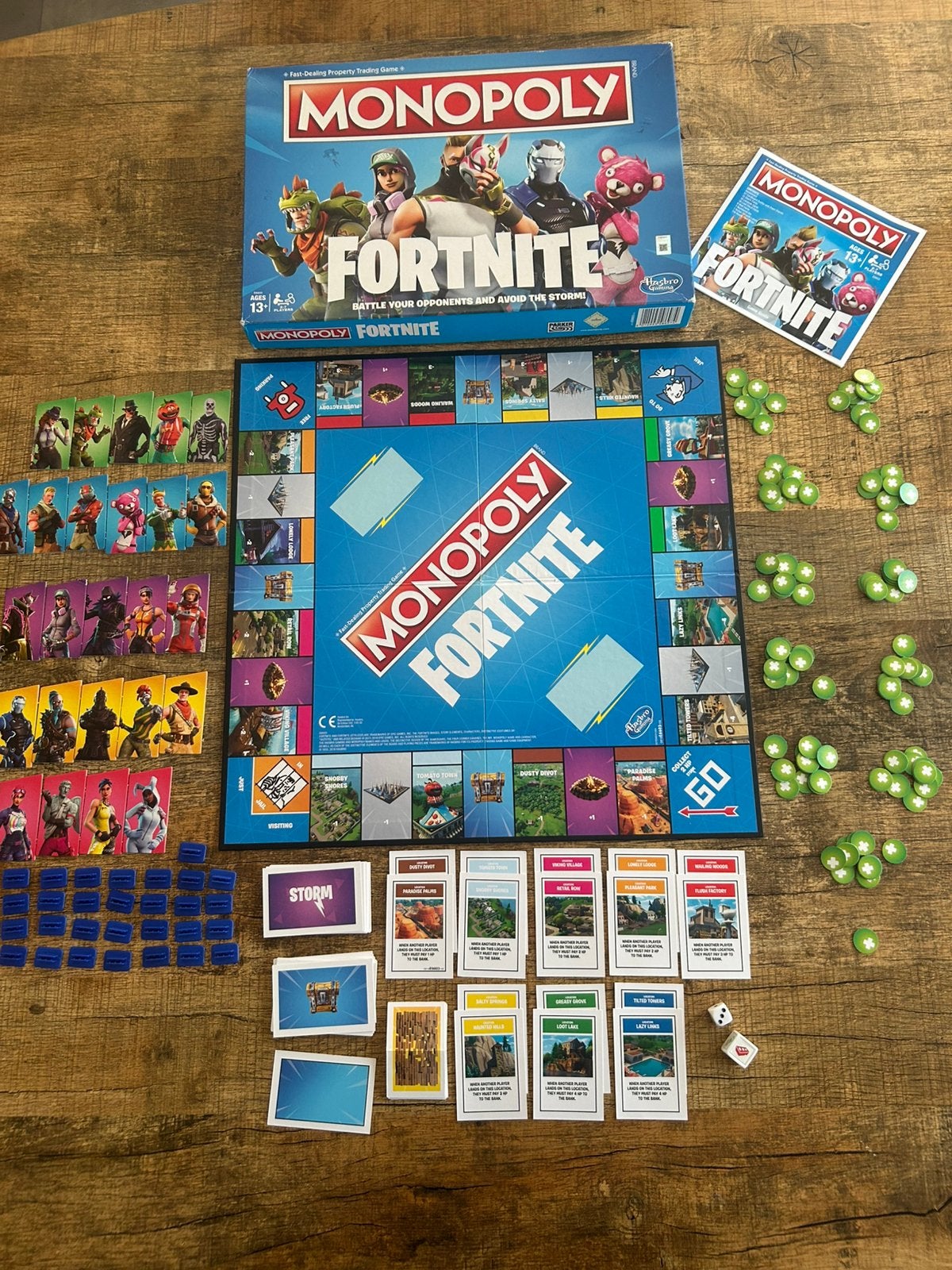 Leuke monopoly fornite editie! - compleet!, Vijf spelers of meer, Ophalen of Verzenden, Zo goed als nieuw