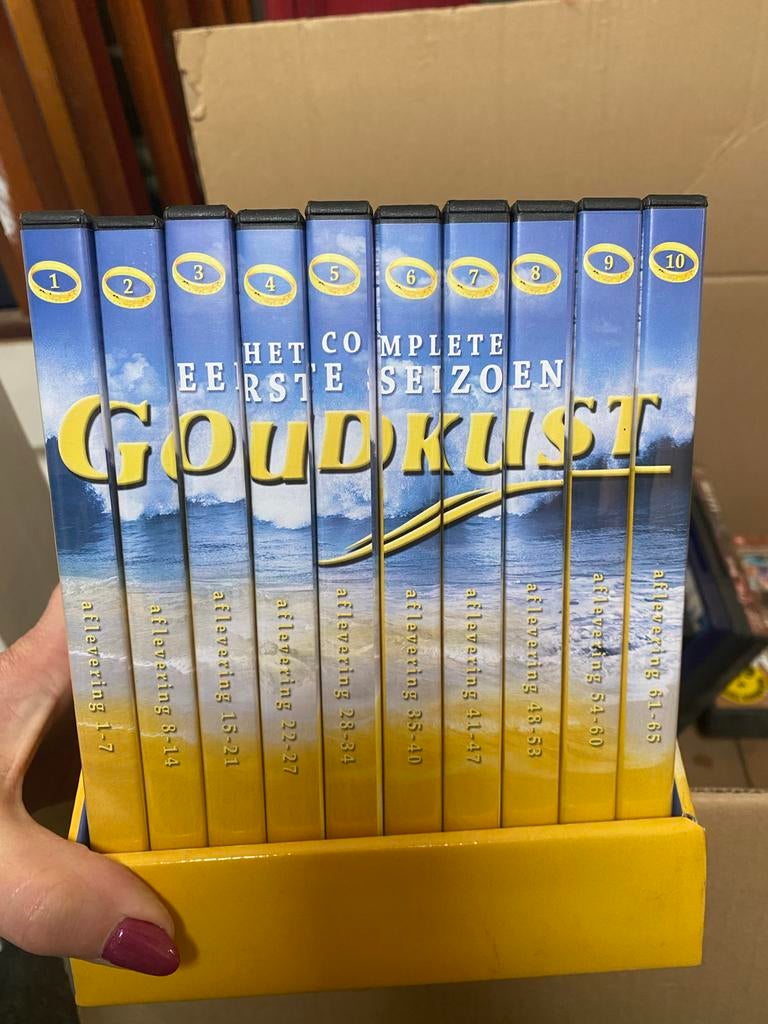 Goudkust seizoen 1 DVD box, Cd's en Dvd's, Dvd's | Tv en Series, Ophalen, Gebruikt, Alle leeftijden, Boxset