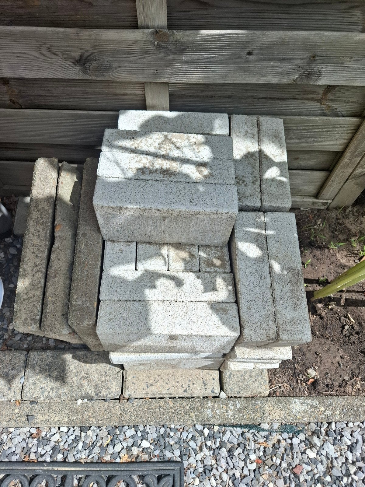 stenen en tegels, Tuin en Terras, Ophalen, Gebruikt, Beton, Terrastegels