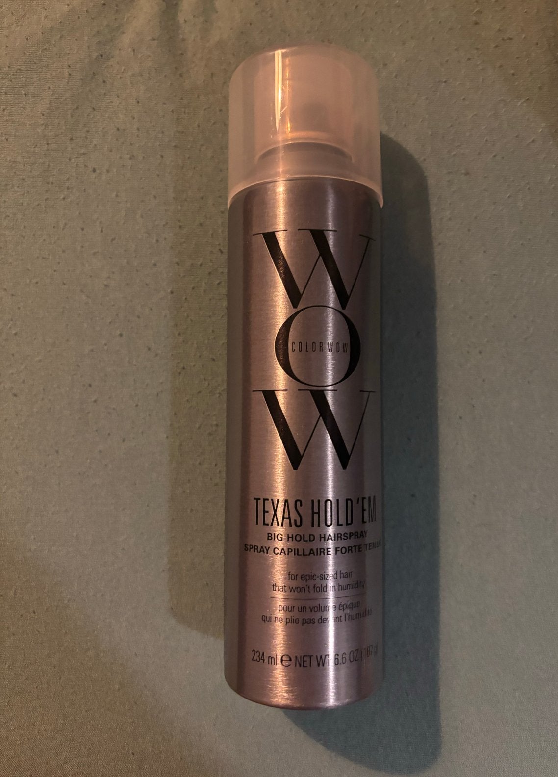 Color Wow Texas Hold 'Em Big Hold Hairspray, Ophalen, Nieuw, Gel, Wax, Haarlak of Mousse