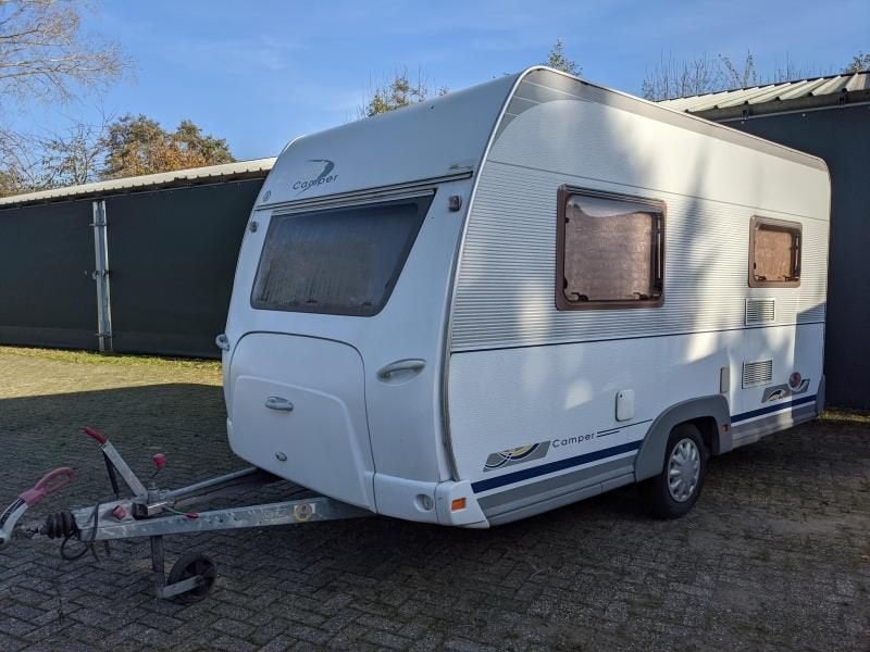Dethleffs Camper 395 HK caravan, Rondzit, 750 - 1000 kg, Particulier, Lengtebed