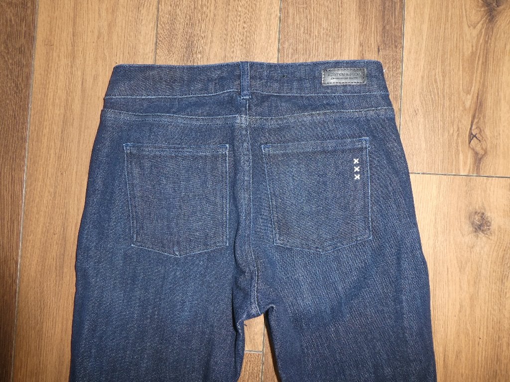 Scotch & Soda spijkerbroek, Mid Rise Skinny maat 28, Blauw, Scotch & Soda, Ophalen of Verzenden, Zo goed als nieuw