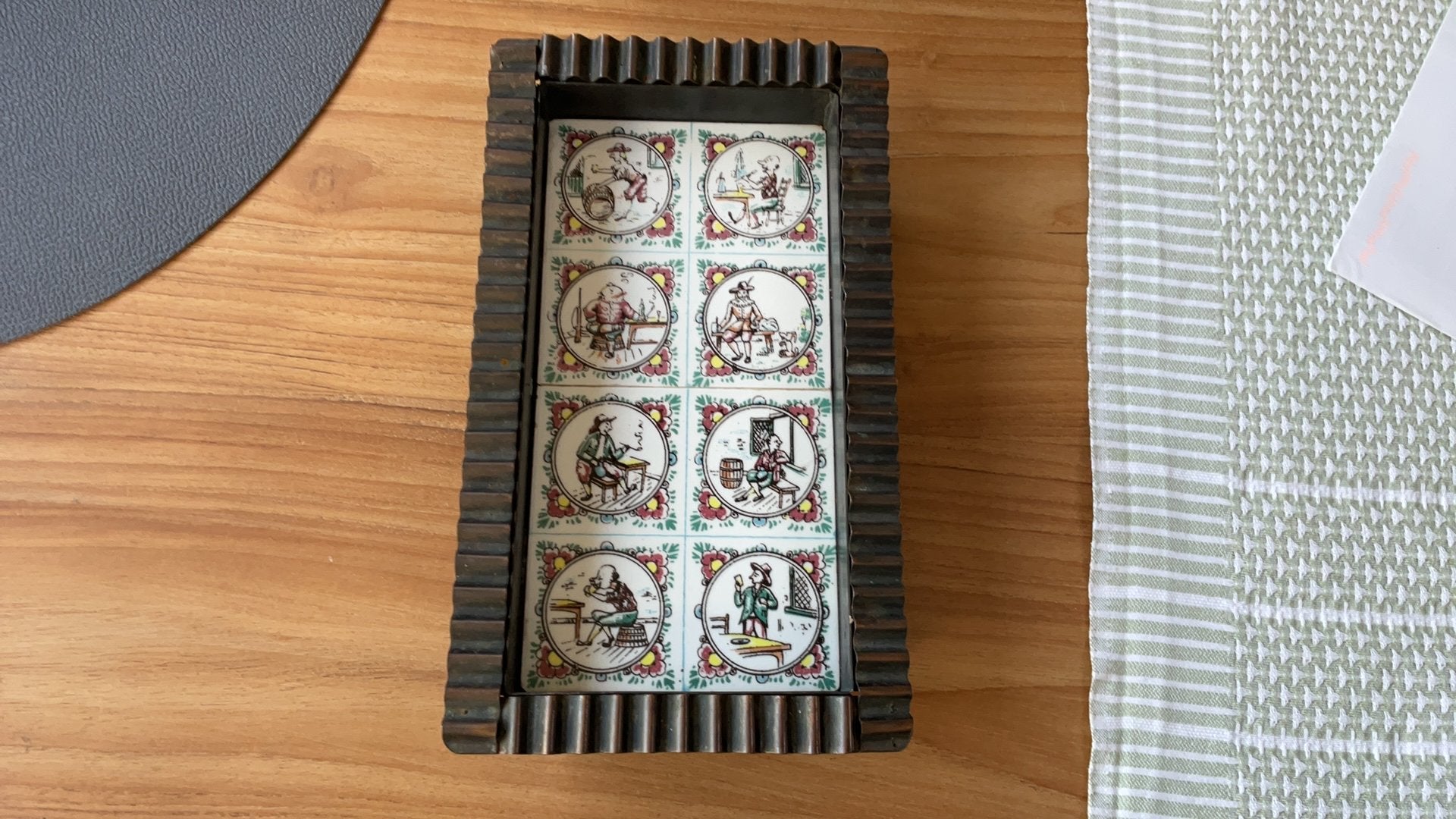 Vintage tegeltableau., Ophalen of Verzenden