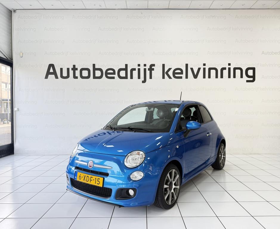 Fiat 500 0.9 TwinAir T 500S Bovag Garantie (bj 2014), Elektrische ramen, Stof, Gebruikt, 905 kg