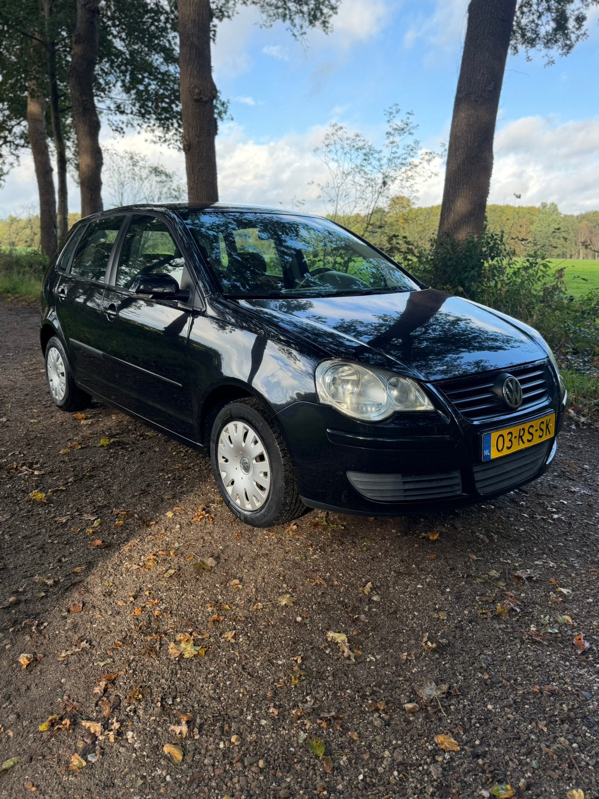 Volkswagen Polo 1.4 2005 Zwart, Voorwielaandrijving, 15 km/l, Zwart, Origineel Nederlands