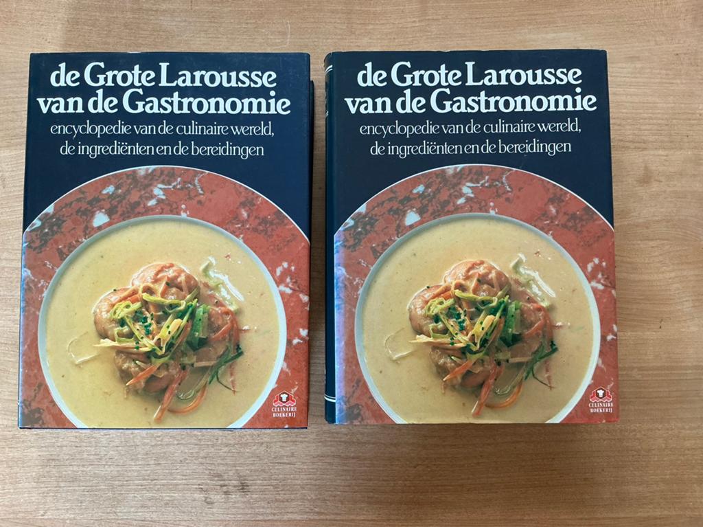 De grote Larousse van de gastronomie - 2 delen, Ophalen of Verzenden, Zo goed als nieuw, Frankrijk