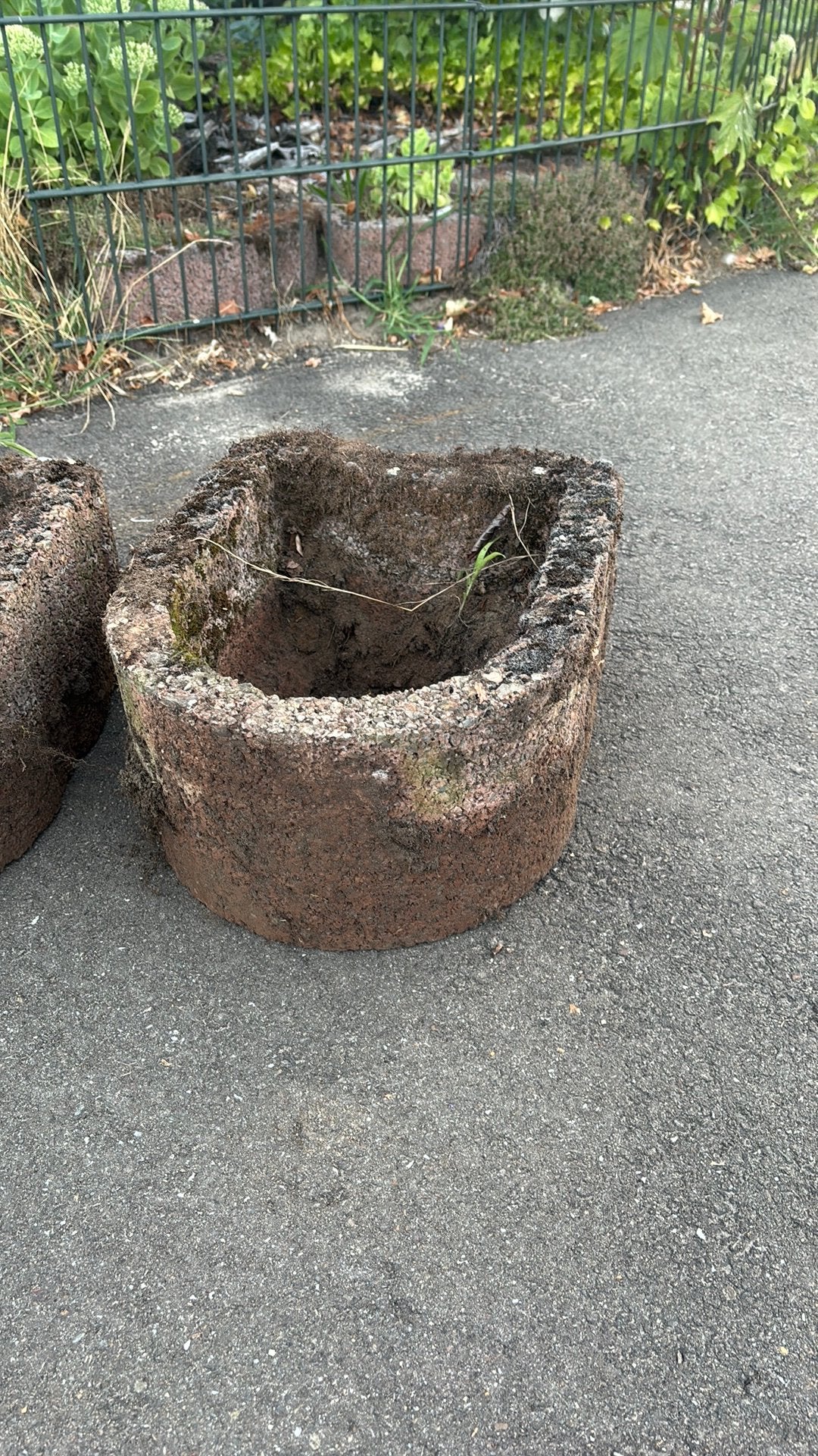 Stapel Bloembakken, Tuin en Terras, Bloembakken en Plantenbakken, Ophalen, Steen, Gebruikt, Minder dan 30 cm