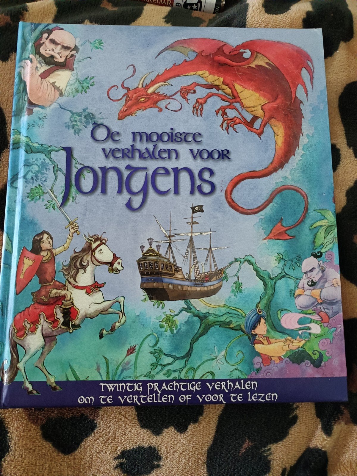 De Mooiste Verhalen voor Jongens - hardcover kinderboek, Ophalen of Verzenden, Zo goed als nieuw, Diverse Auteurs, Fictie