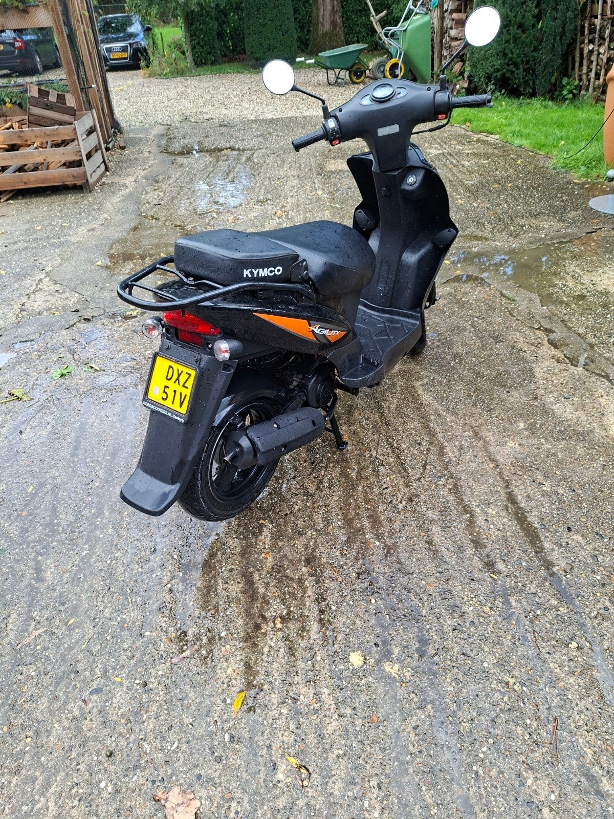 scooter kymco agility 50 | prima scooter, Fietsen en Brommers, Ophalen, Gebruikt, Maximaal 45 km/u, 50 cc