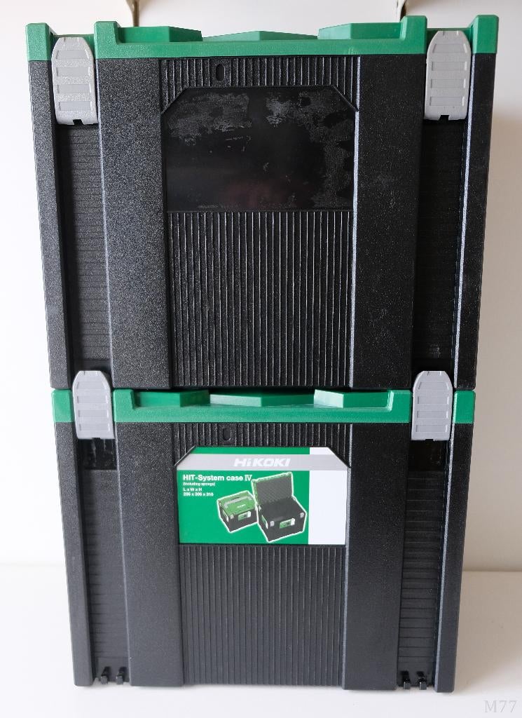 2x Hikoki 02541 System Case IV (Leeg), Ophalen of Verzenden, Gebruikt