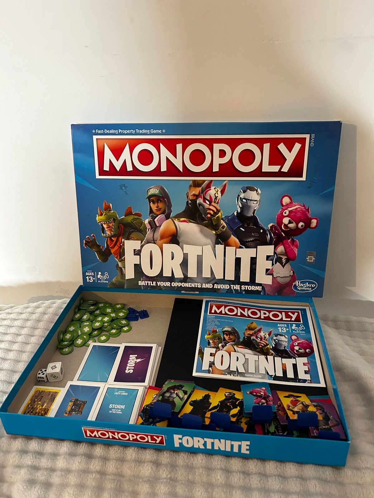 Monopoly Fortnite Editie - Zo goed als nieuw, Drie of vier spelers, Ophalen, Zo goed als nieuw