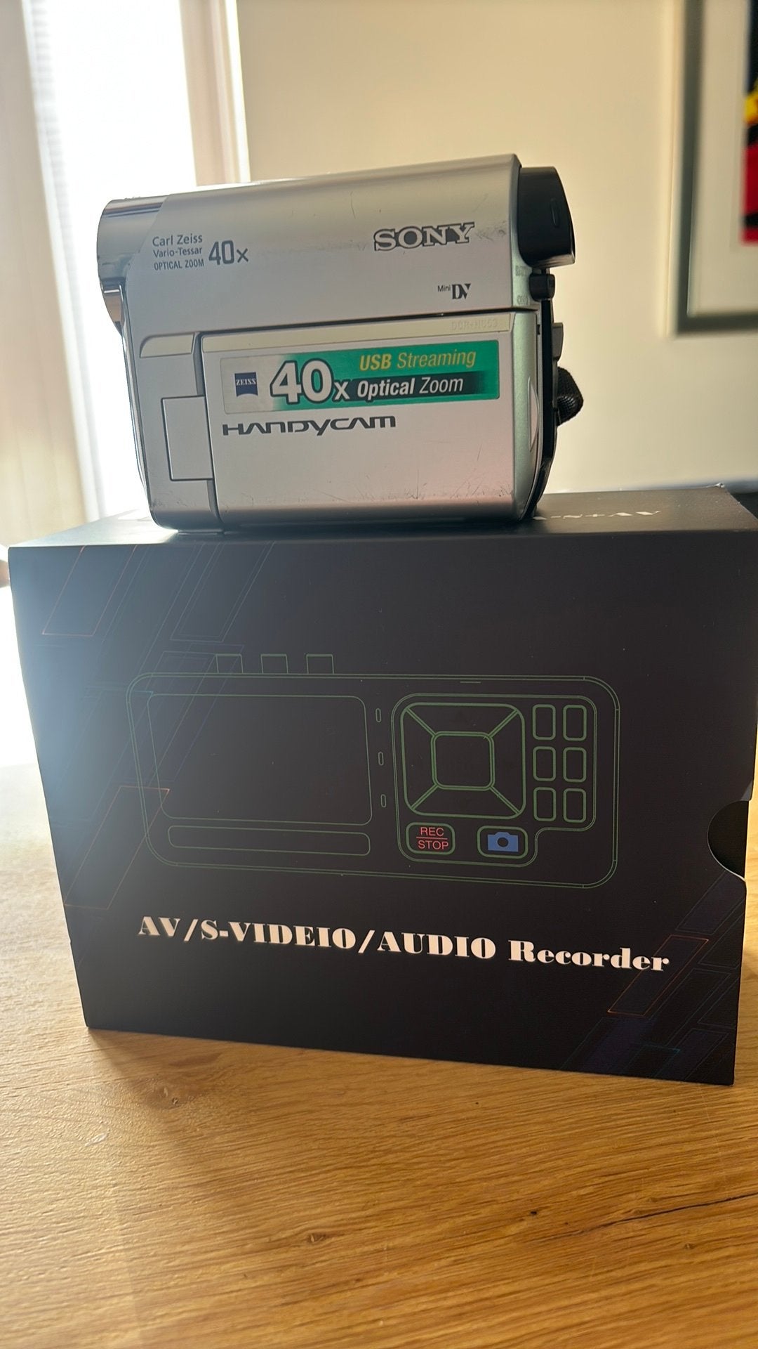 Sony Handycam DCR-HC53  met video audio recorder, 20x of meer, Overige soorten, Ophalen of Verzenden, Zo goed als nieuw