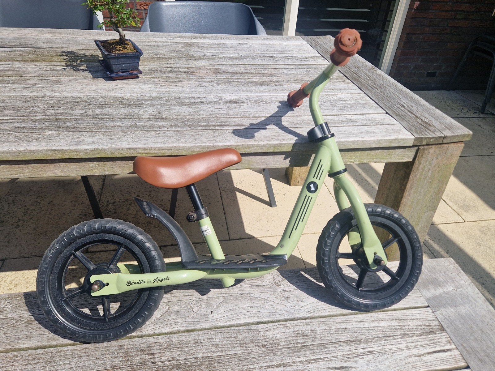 Bandits & Angels loopfiets, Ophalen, Zo goed als nieuw, Minder dan 16 inch