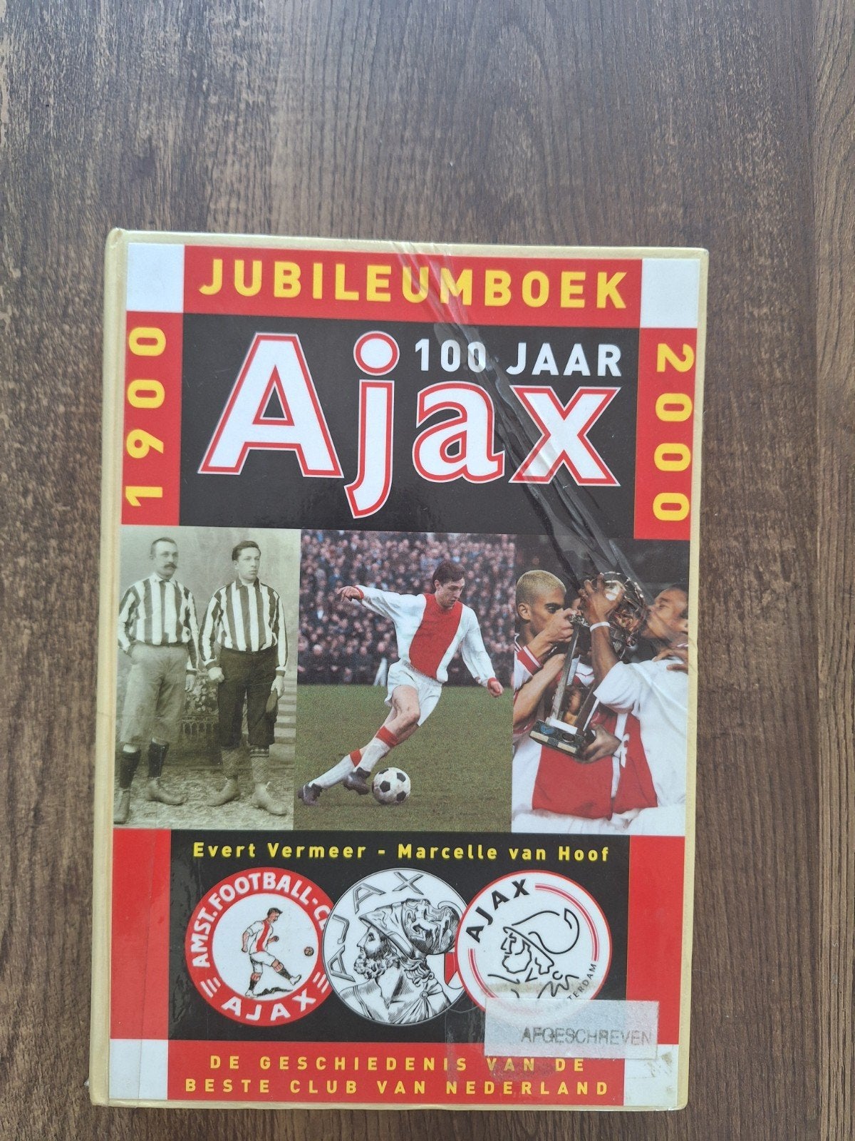 boek ajax 100 jaar, Ophalen of Verzenden, Zo goed als nieuw, Balsport