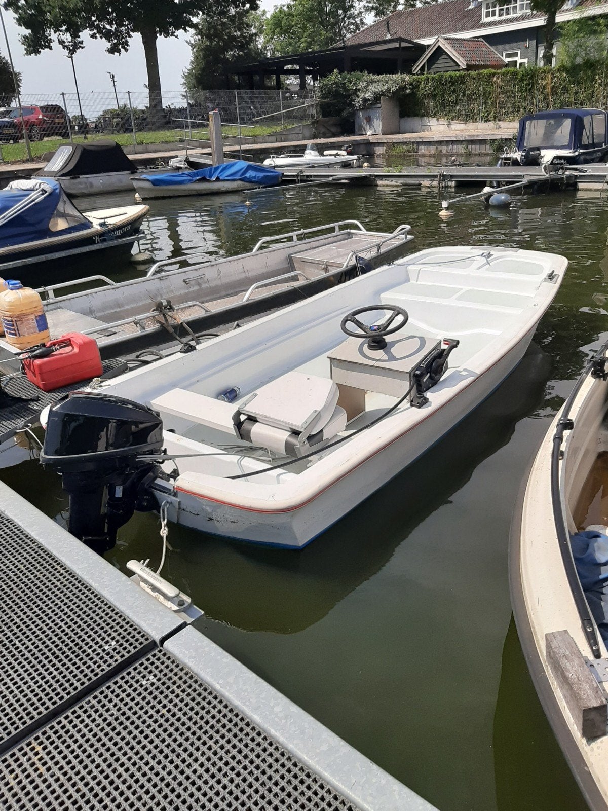 super stabiele visboot, Ophalen, Gebruikt, Benzine, 10 tot 30 pk