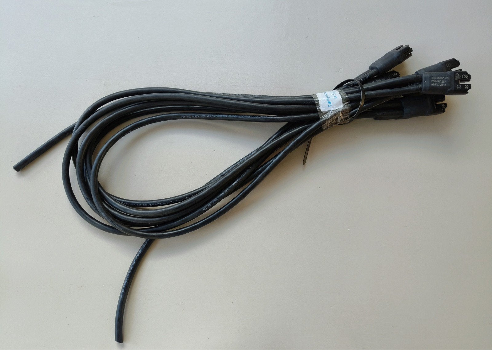 Enphase Q-kabel 3-fase, 7 connectoren, 9,75 meter, Verzenden, Nieuw, Enphase, Kabel of Snoer