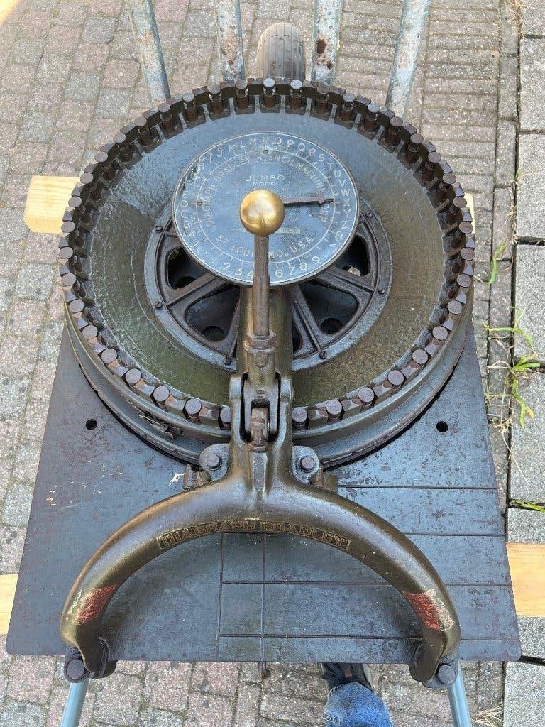 Diagraph Bradley Stencil Cutting Machine, Ophalen, Landmacht, Amerika, Overige typen