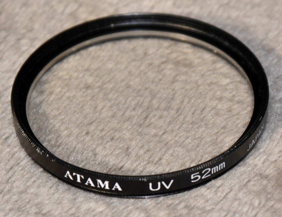 UV filter 52 mm (Atama), Ophalen of Verzenden, Zo goed als nieuw, 50 tot 60 mm, UV-filter