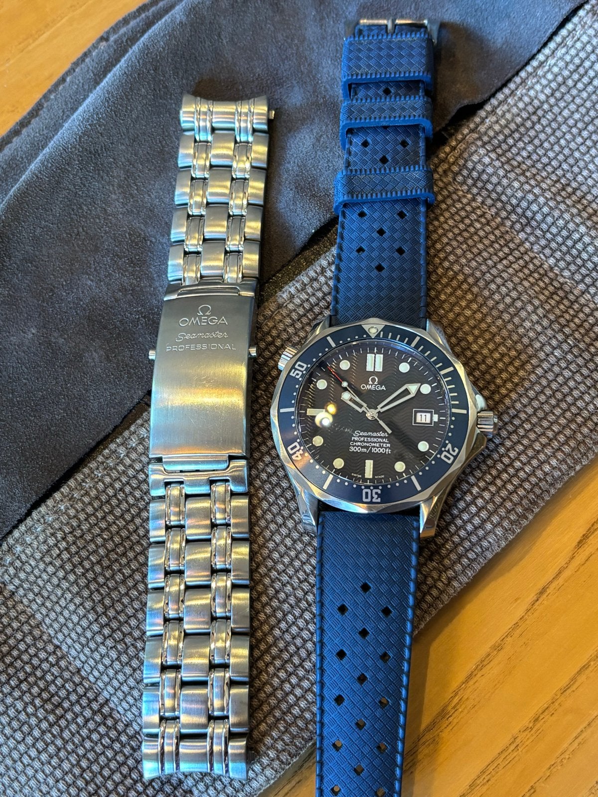 Omega Seamaster Professional Chronometer 300M/1000FT, Ophalen, Gebruikt, Staal, Polshorloge
