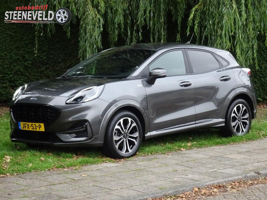 Ford Puma 1.0 125pk Hybrid ST-Line met Navi en WinterPack, Keurmerk '100% Onderhouden', Stof, Euro 6, Origineel Nederlands