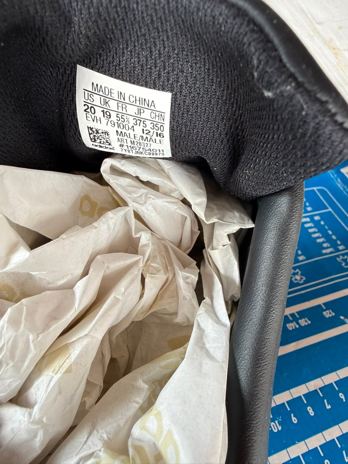Adidas Stan Smith sneakers maat 55 zwart, Ophalen of Verzenden, Nieuw, Zwart, Sneakers of Gympen