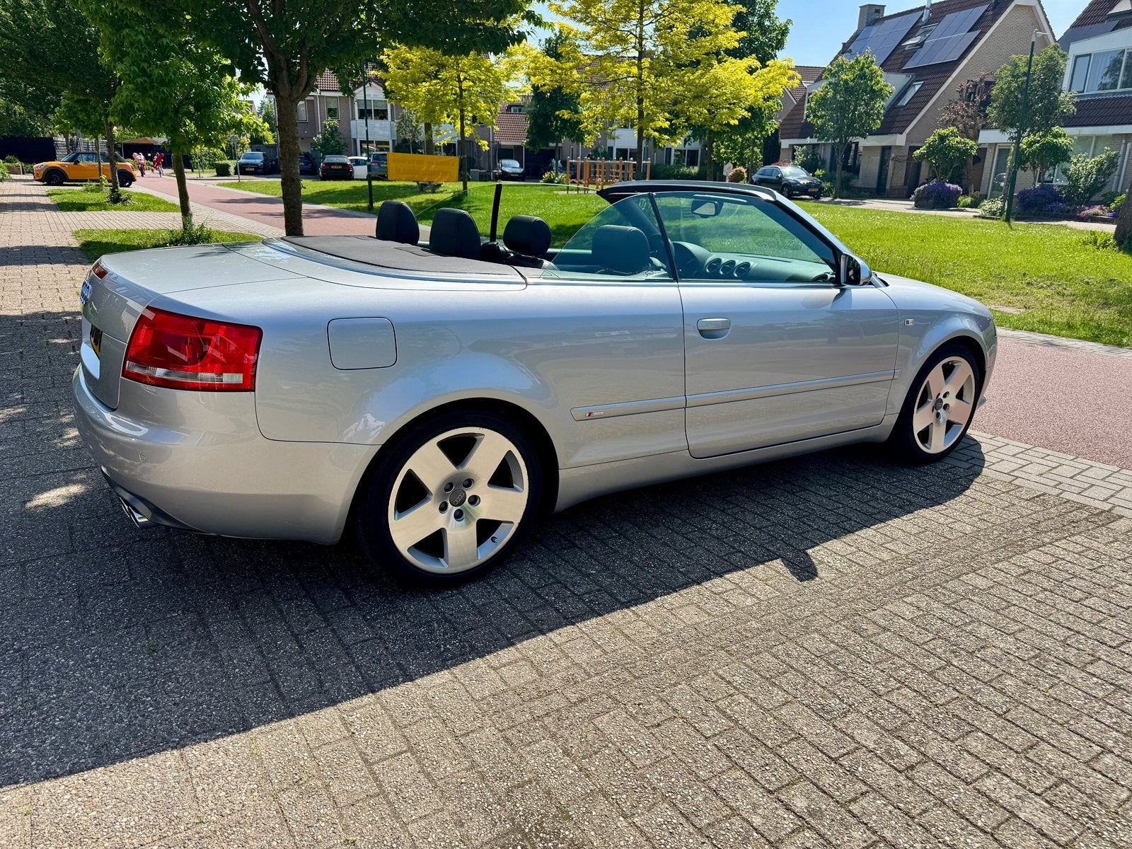 Audi A4 B6 cabrio facelift S-line, Auto's, Audi, Particulier, A4, ABS, Achteruitrijcamera, Airbags, Airconditioning, Automatische klimaatregeling