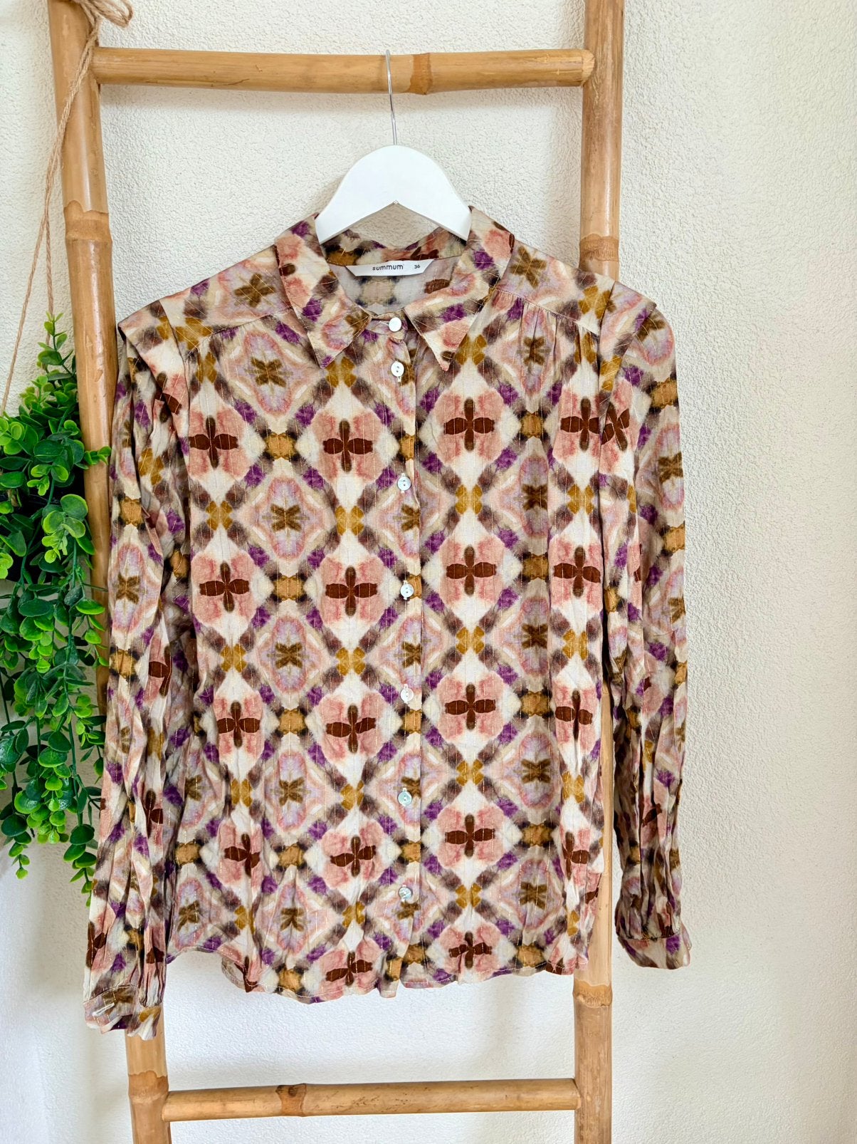 Summum blouse maat 36, Kleding | Dames, Ophalen of Verzenden, Zo goed als nieuw, Maat 36 (S), Roze