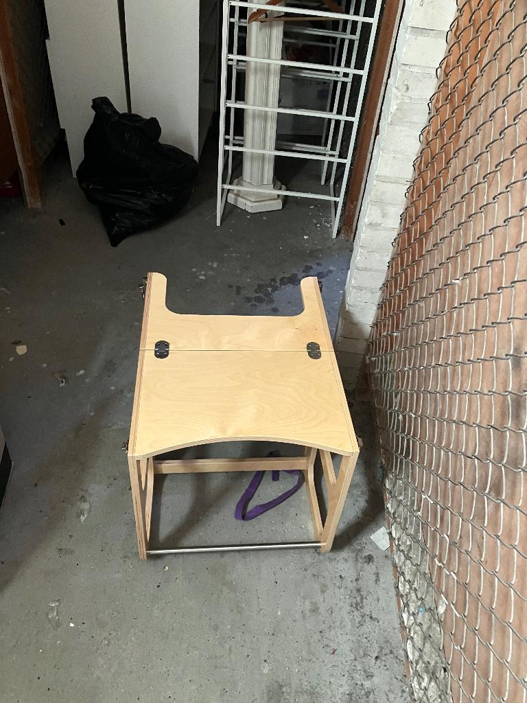 Toddler tower, Ophalen of Verzenden, Zo goed als nieuw, Pop