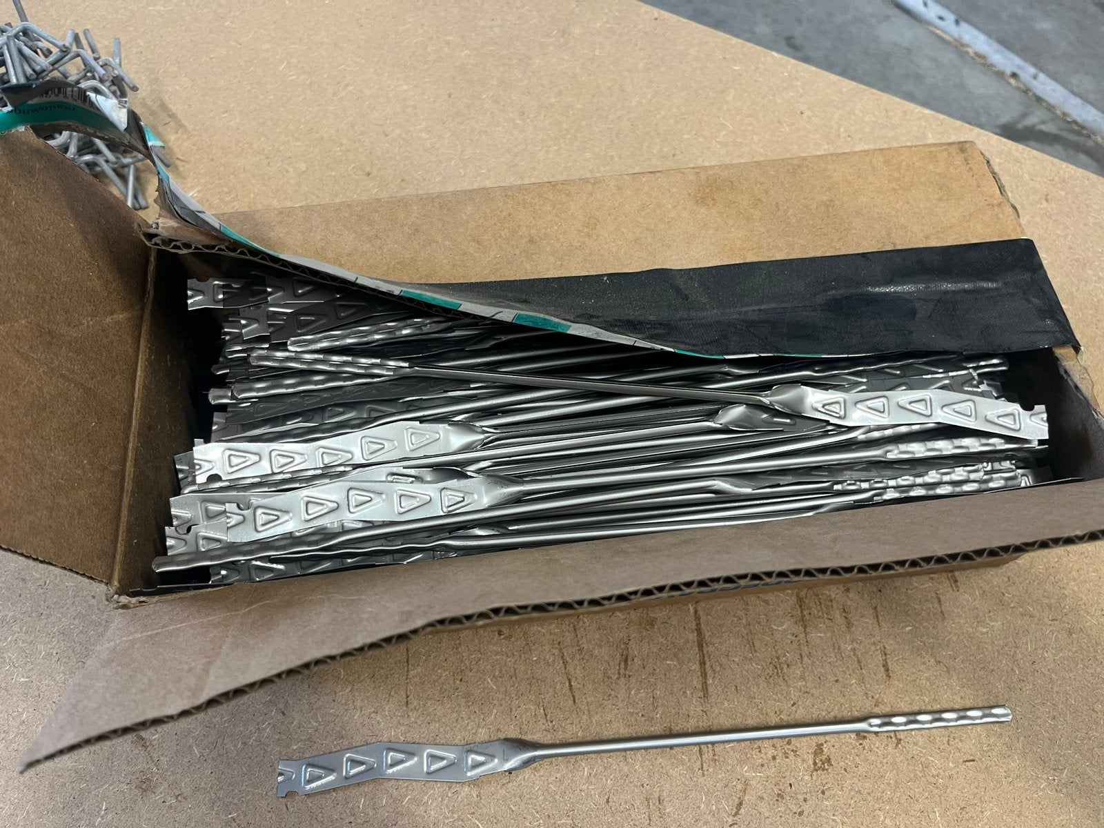 PRIK-spouwanekr 280mm RVS - 230stuks, 250 mm of meer, Overige typen, Nieuw, Ophalen of Verzenden