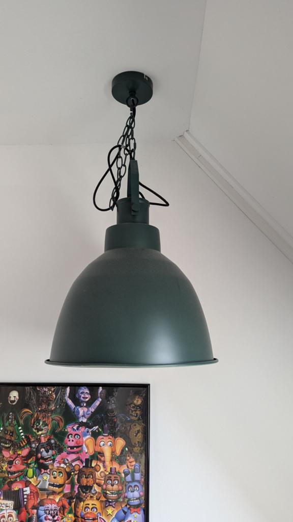 Karwei Jayden petrol industriële lamp, Ophalen, Gebruikt, Metaal, Minder dan 50 cm