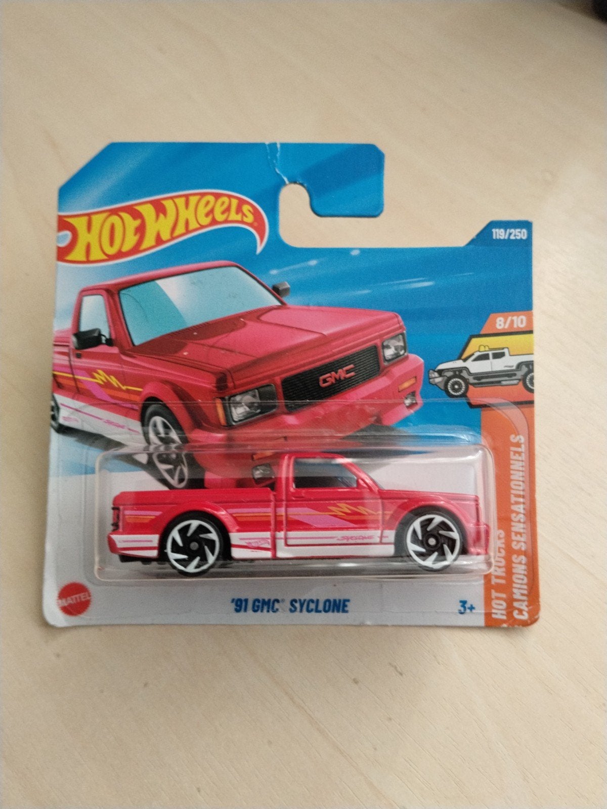 Hotwheels '91 GMC syclone hot wheels, Ophalen of Verzenden, Nieuw, Auto