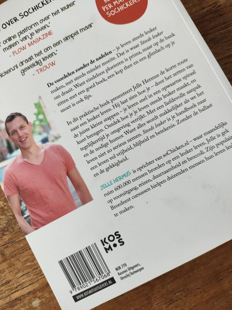Steeds Leuker - Jelle Hermus (Winnaar Beste Spirituele Boek), Spiritualiteit algemeen, Ophalen of Verzenden, Zo goed als nieuw