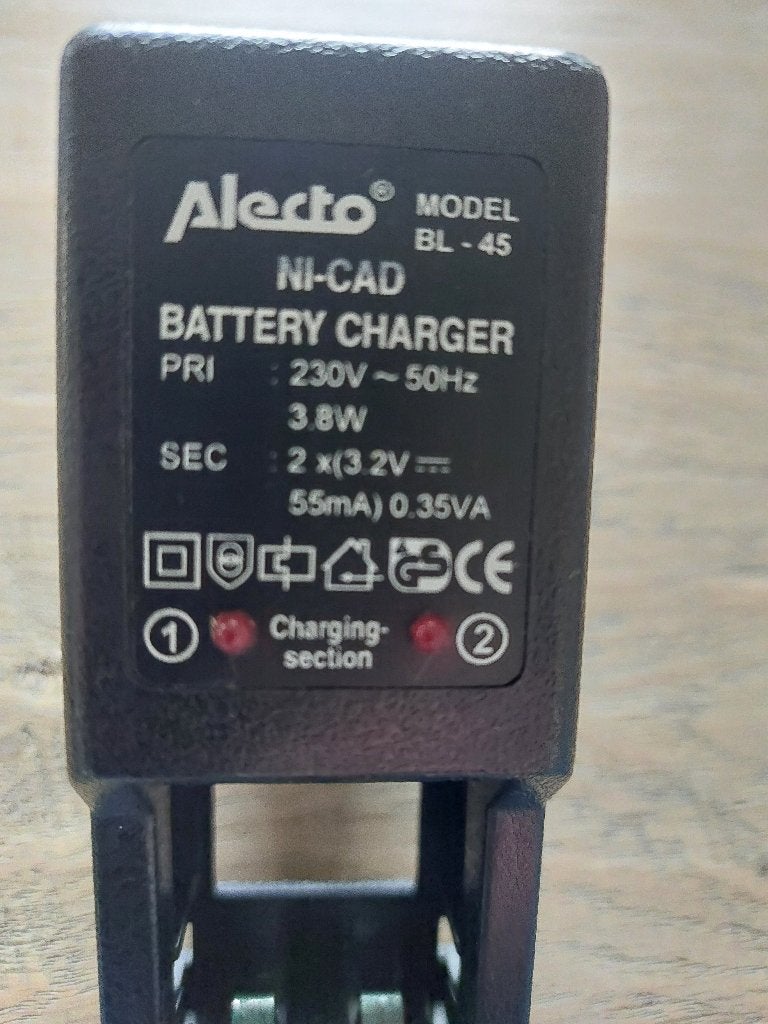 Batterijlader Alecto BL 45, Ophalen of Verzenden, Gebruikt