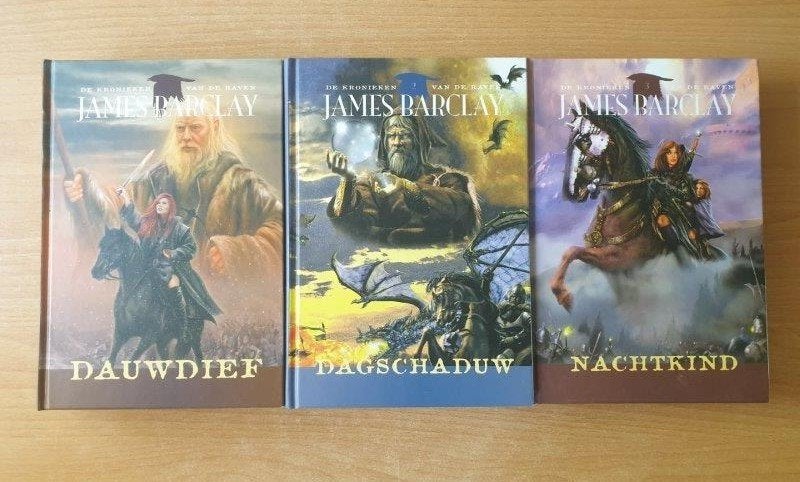 James Barclay - De Kronieken van de Raven (HC), Verzenden, Gelezen, James Barclay