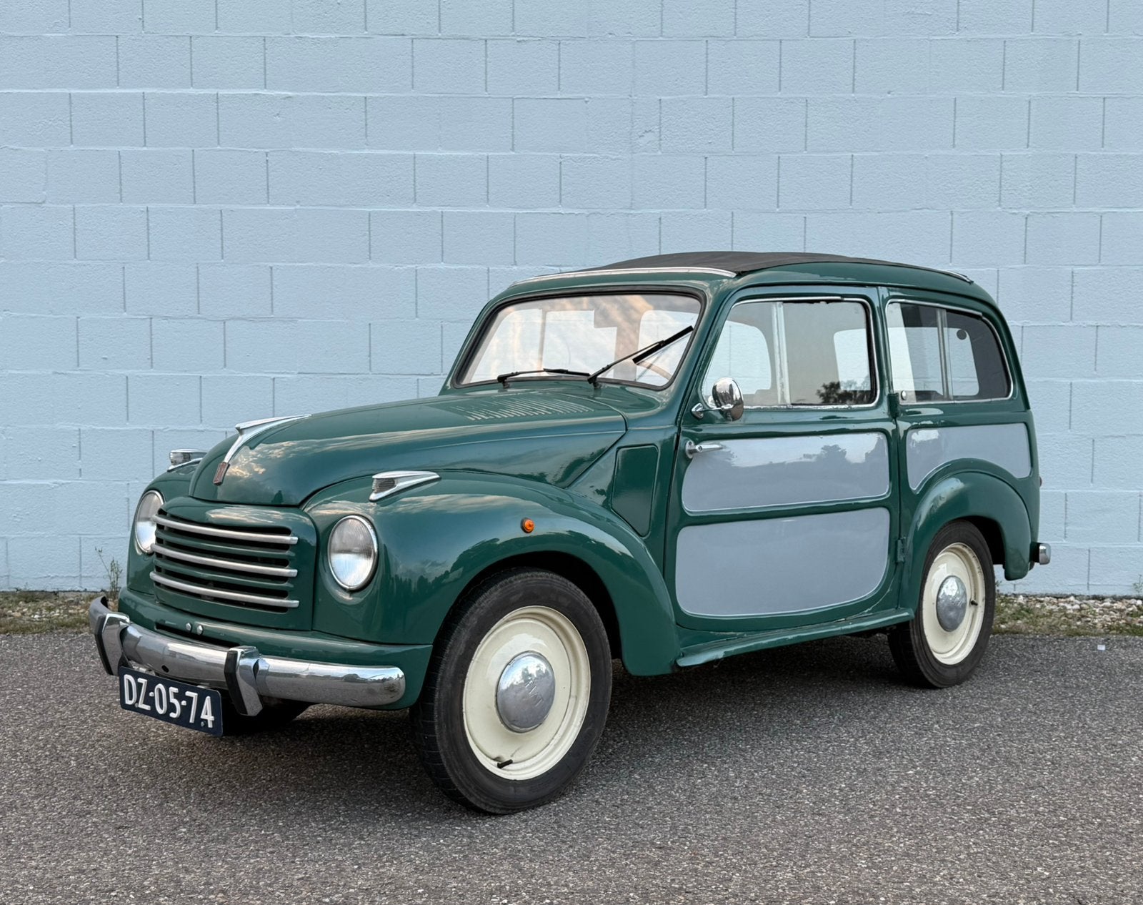 Fiat topolino c belverdere 1953, 16 pk, 4 stoelen, 640 kg, Geïmporteerd