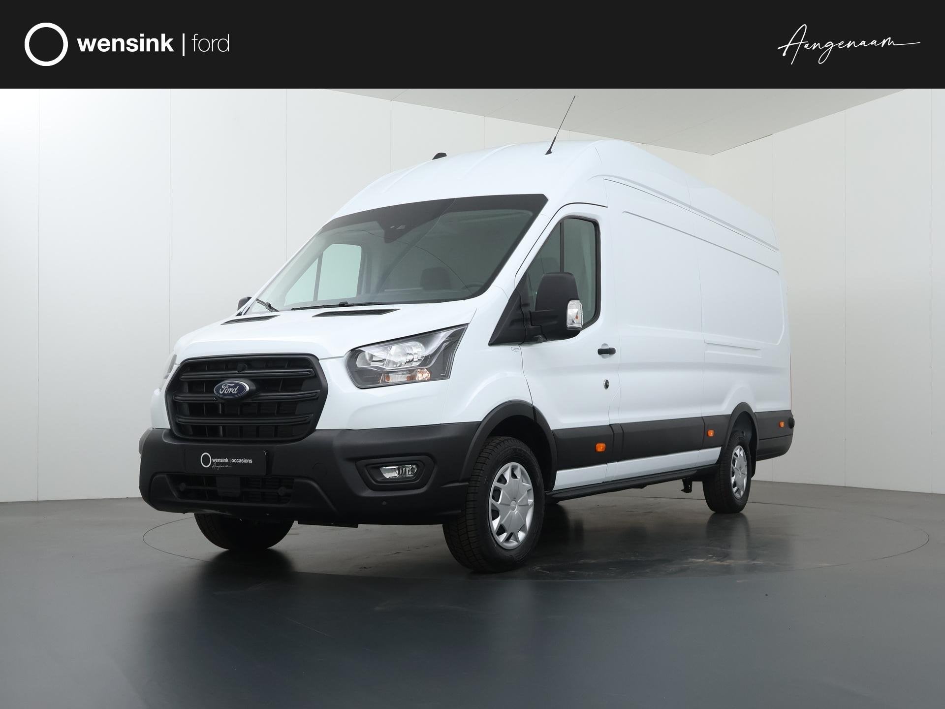 Ford Transit 350 | 2.0 TDCI | L4 H3 | TREND | RWD | 2-ZITS |, Auto's, 4 cilinders, 129 pk, 2800 kg, Wit