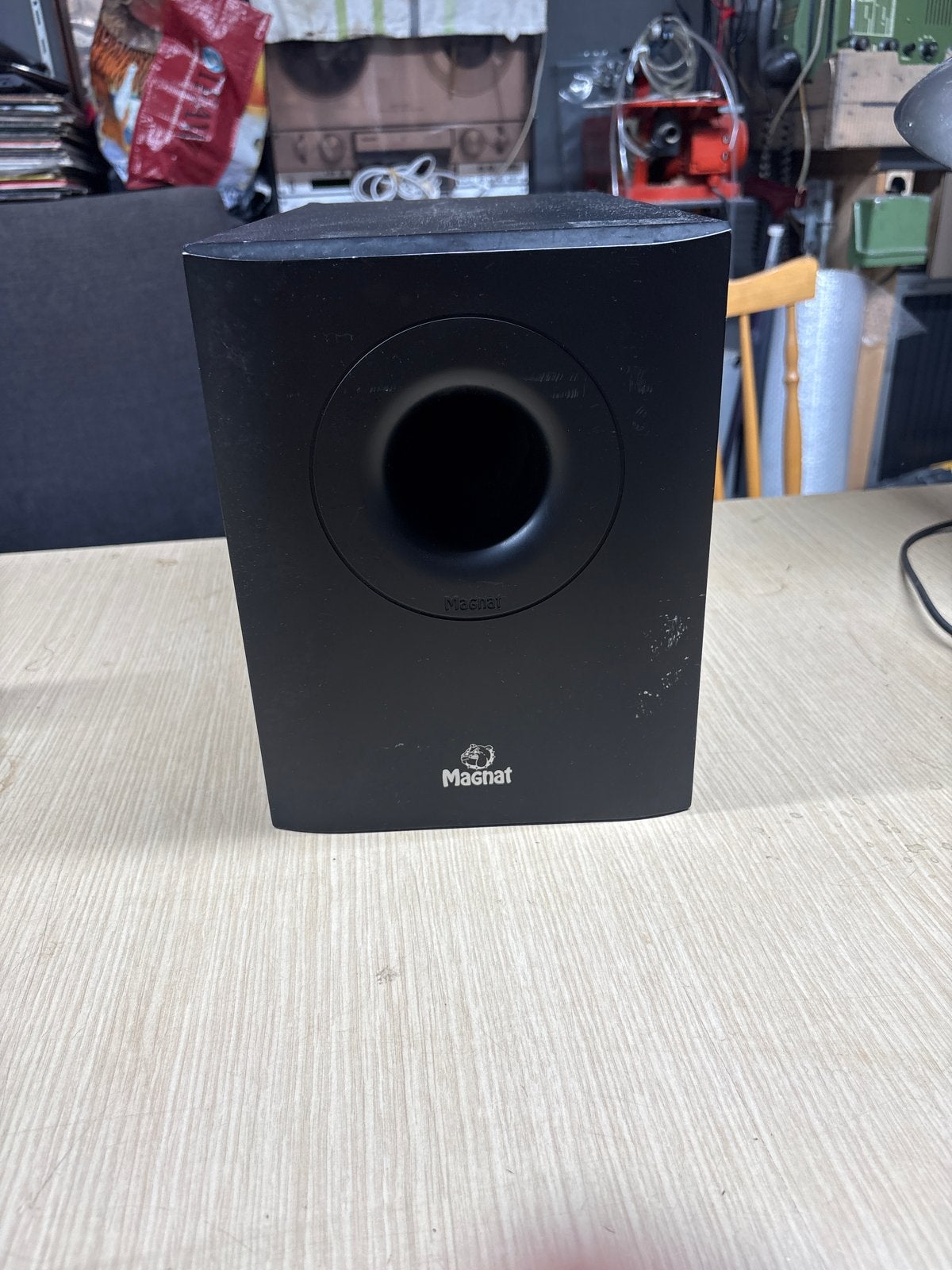 Magnat Cubus 5.1A Powered Subwoofer - Zwart, Audio, Tv en Foto, Luidsprekers, Gebruikt, Subwoofer, Minder dan 60 watt, Magnat