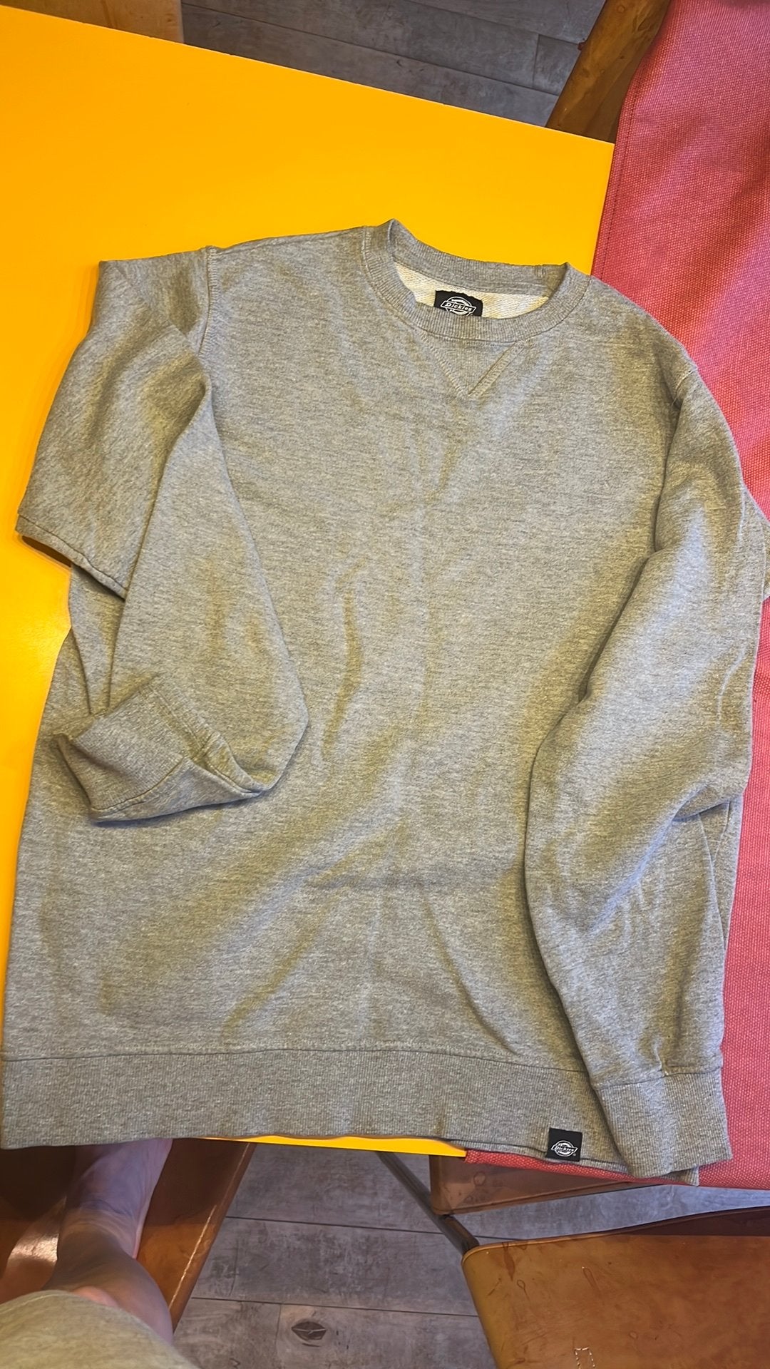 Dickies sweater heren m, Ophalen of Verzenden, Gedragen, Maat 48/50 (M), Grijs