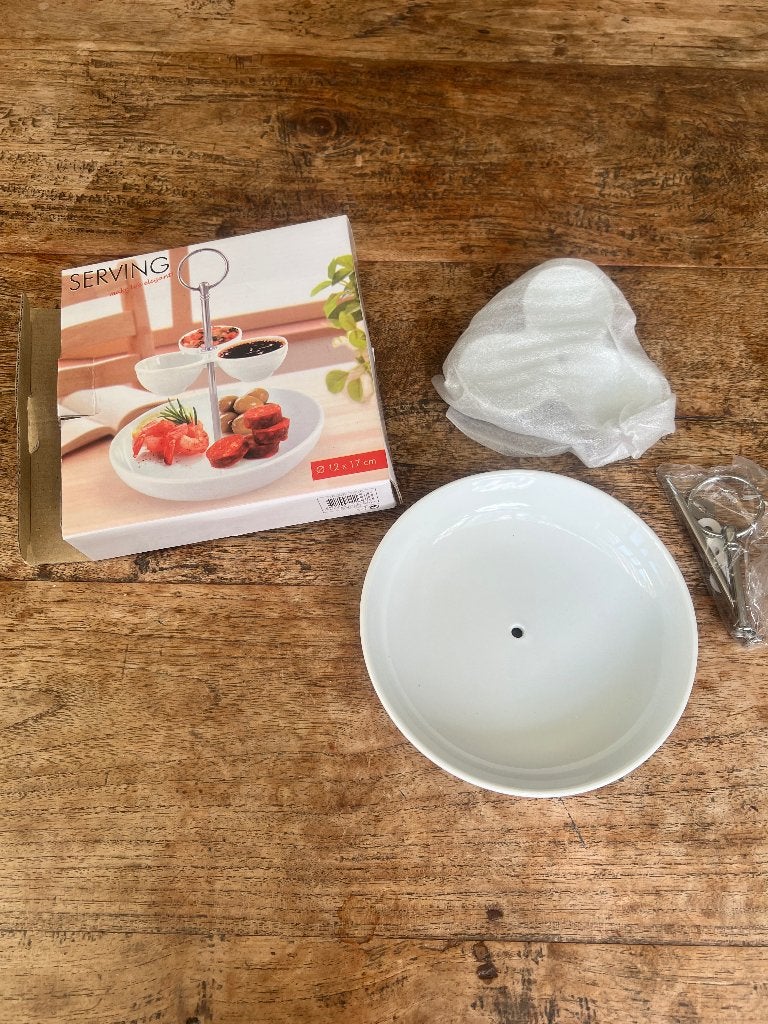 Etagere, Nieuw, Ophalen of Verzenden, Schaal of Schalen, Overige stijlen